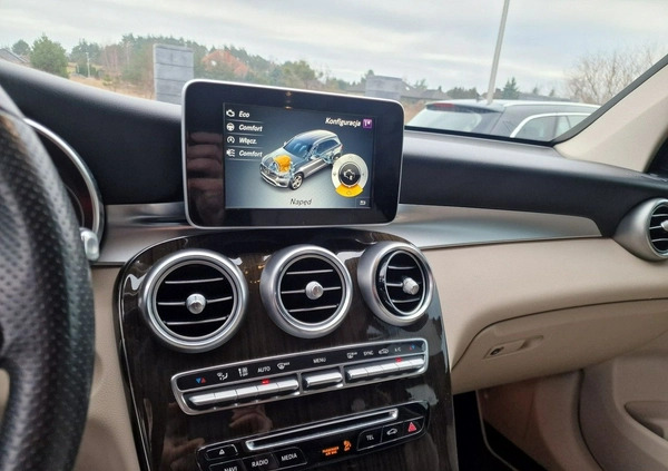 Mercedes-Benz GLC cena 143000 przebieg: 111000, rok produkcji 2019 z Drawsko Pomorskie małe 742